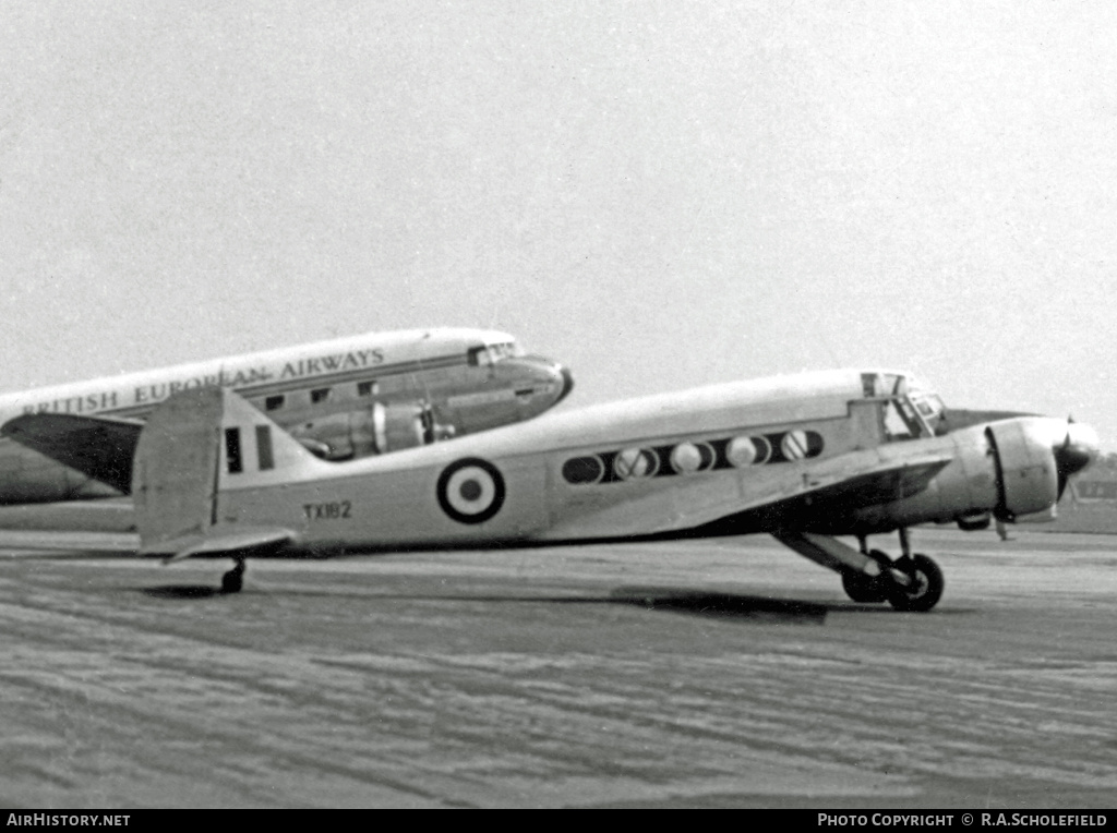 Aircraft Photo of TX182 | Avro 652A Anson C19/2 | UK - Air Force | AirHistory.net #13550