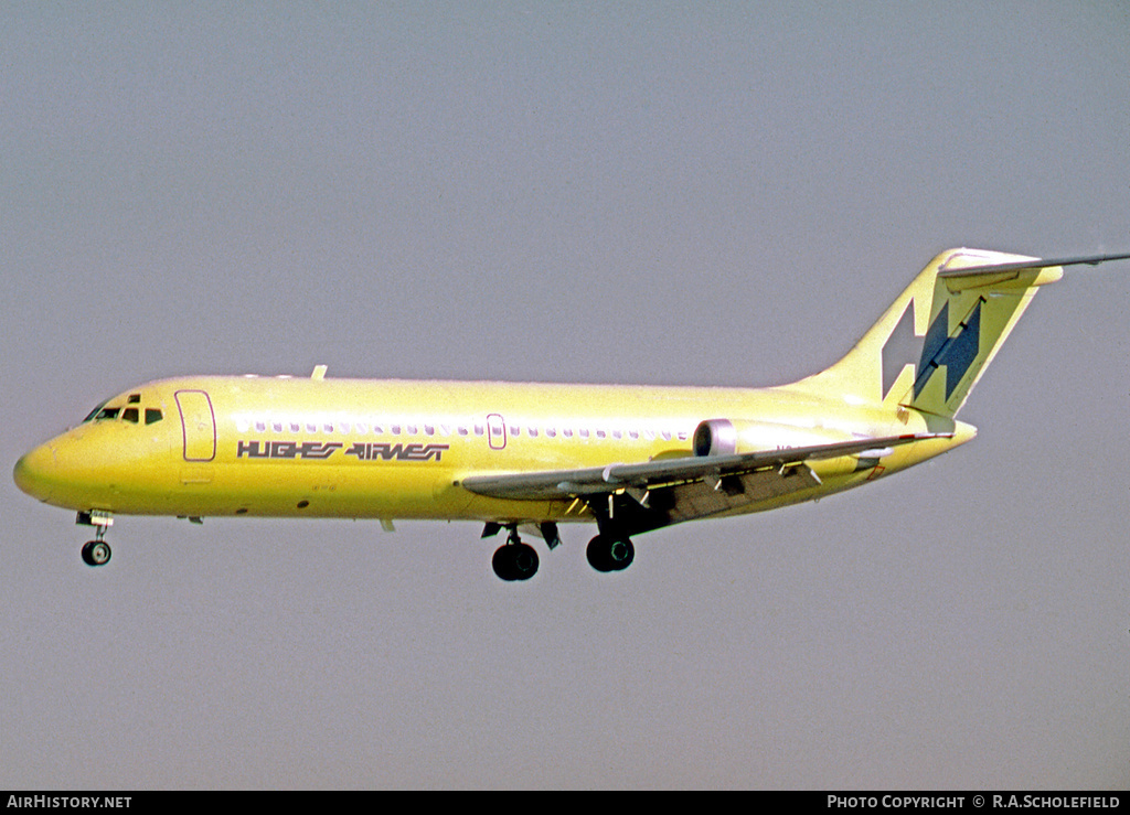 Aircraft Photo of N9104 | McDonnell Douglas DC-9-14 | Hughes Airwest | AirHistory.net #13554