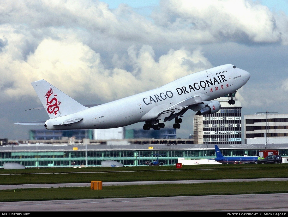 Aircraft Photo of B-KAC | Boeing 747-3H6M(SF) | Dragonair Cargo | AirHistory.net #13566