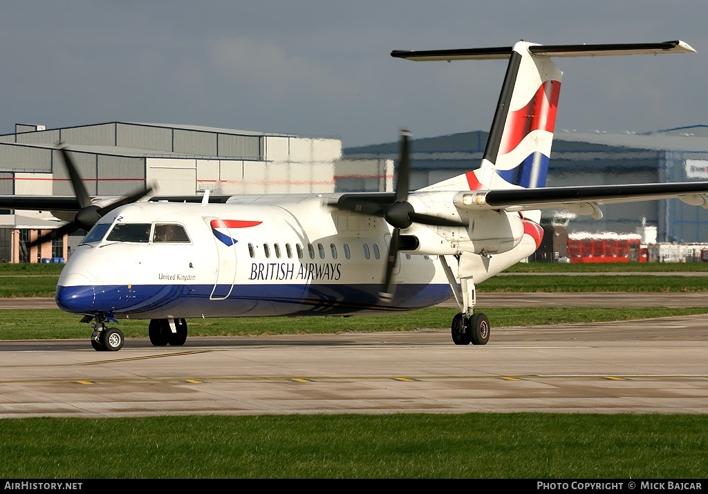 Aircraft Photo of G-BRYZ | Bombardier DHC-8-311Q Dash 8 | British Airways | AirHistory.net #13567