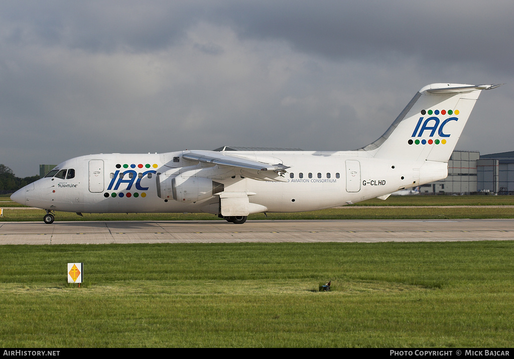 Aircraft Photo of G-CLHD | British Aerospace BAe-146-200 | IAC - Integrated Aviation Consortium | AirHistory.net #13570