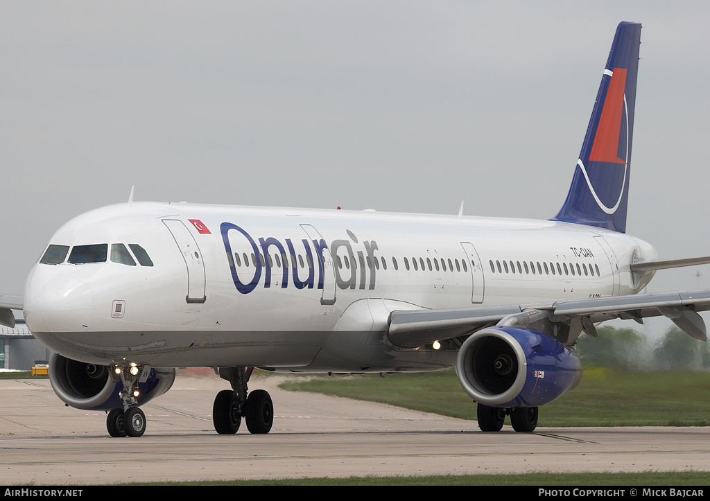 Aircraft Photo of TC-OAN | Airbus A321-231 | Onur Air | AirHistory.net #13577