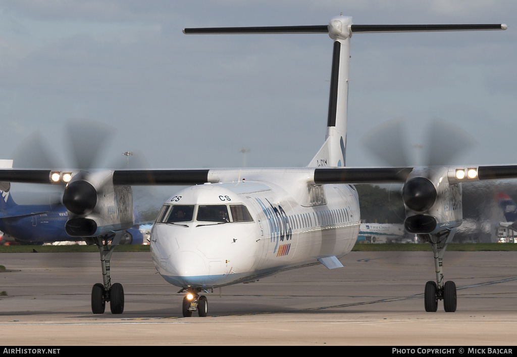 Aircraft Photo of G-JECS | Bombardier DHC-8-402 Dash 8 | Flybe | AirHistory.net #13580