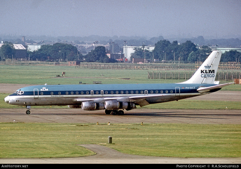 Aircraft Photo of PH-DCZ | Douglas DC-8-55CF Jet Trader | KLM - Royal Dutch Airlines Cargo | AirHistory.net #13600