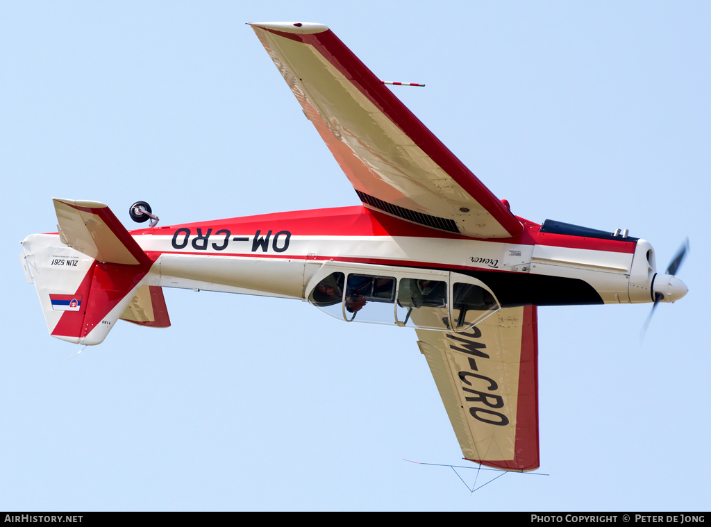 Aircraft Photo of OM-CRO | Zlin Z-526F Trener Master | AirHistory.net #13613