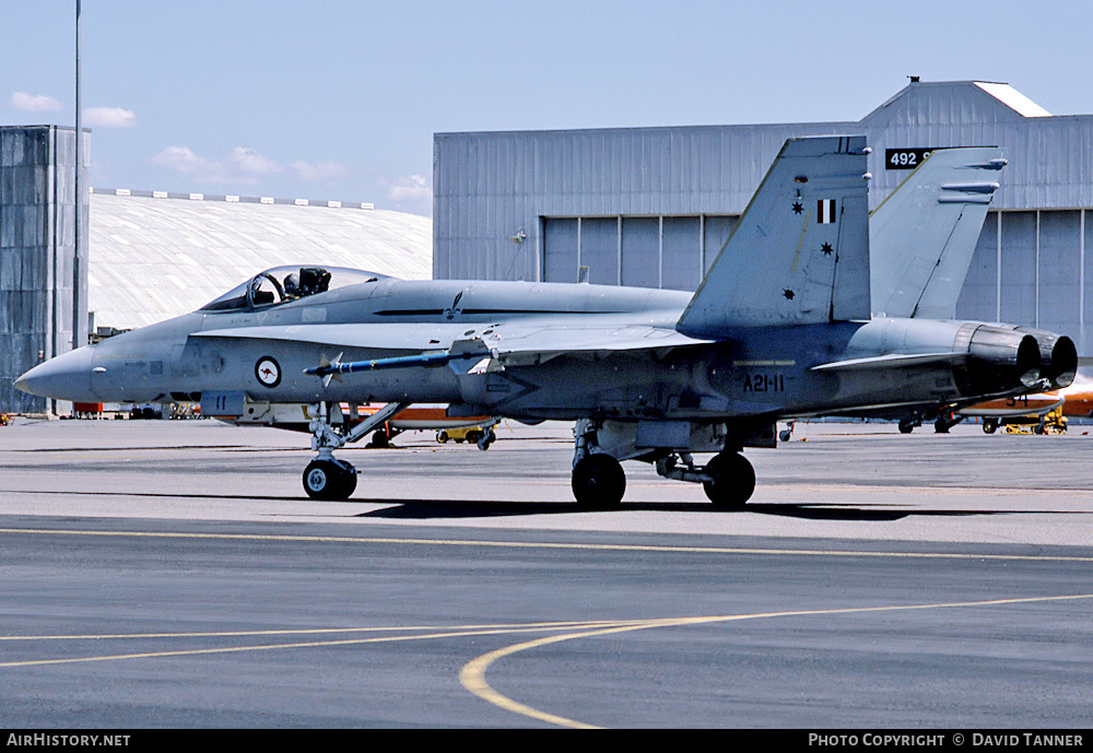Aircraft Photo of A21-11 | McDonnell Douglas F/A-18A Hornet | Australia - Air Force | AirHistory.net #13644