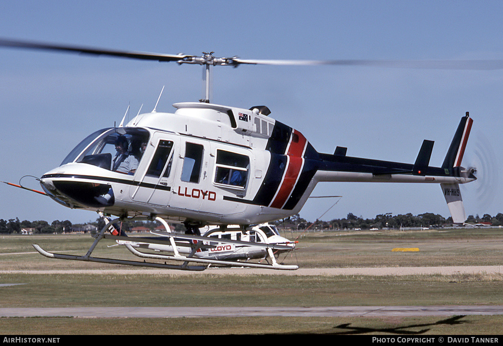Aircraft Photo of VH-HHS | Bell 206L-1 LongRanger II | Lloyd Helicopters | AirHistory.net #13645
