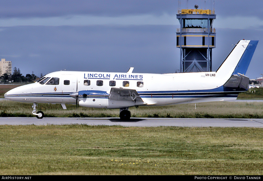 Aircraft Photo of VH-LNB | Embraer EMB-110P1A Bandeirante | Lincoln Airlines | AirHistory.net #13647