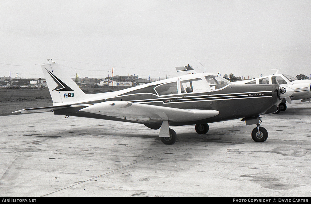 Aircraft Photo of VH-GED | Piper PA-24-250 Comanche | AirHistory.net #13652