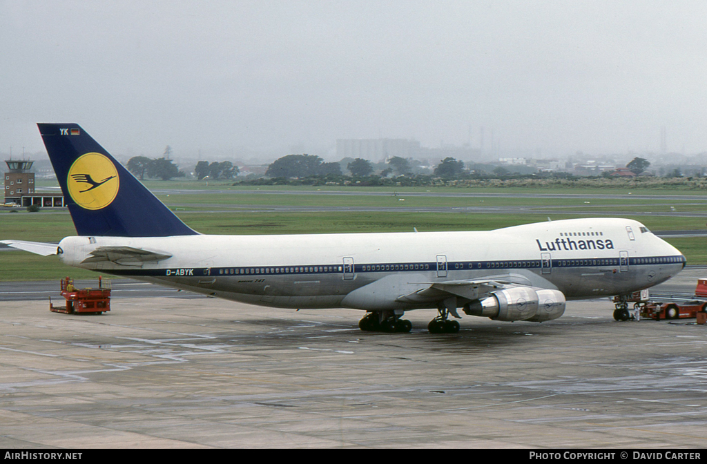 Aircraft Photo of D-ABYK | Boeing 747-230BM | Lufthansa | AirHistory.net #13667