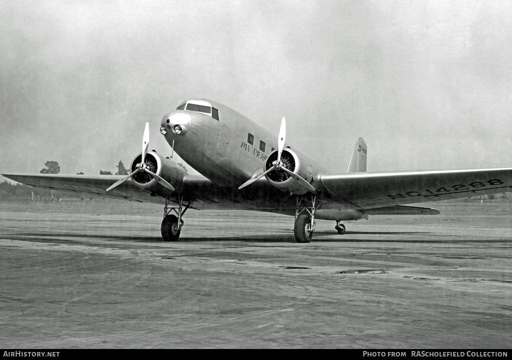 Aircraft Photo of NC14268 | Douglas DC-2-118A | Pan American-Grace Airways - Panagra | AirHistory.net #13674
