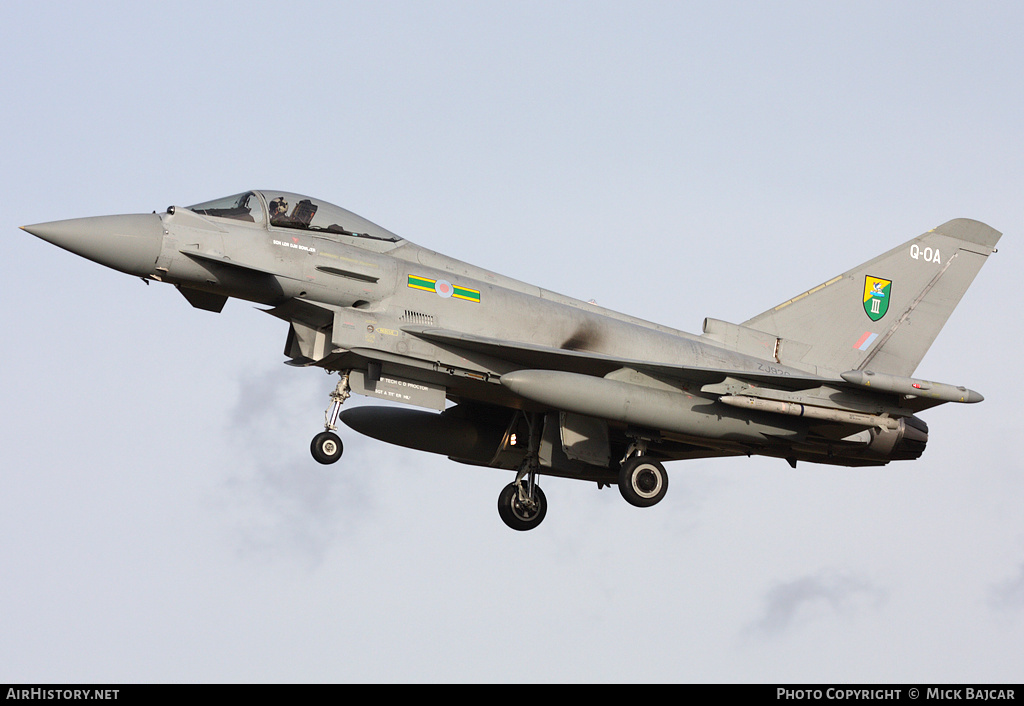 Aircraft Photo of ZJ920 | Eurofighter EF-2000 Typhoon FGR4 | UK - Air Force | AirHistory.net #13678