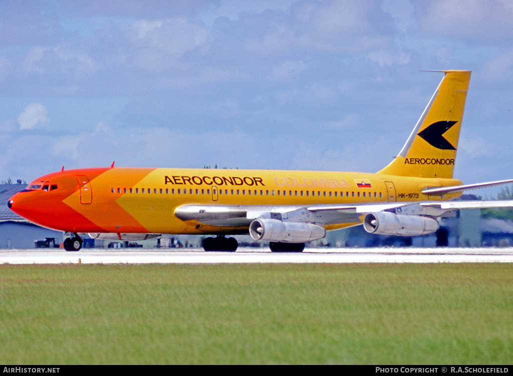 Aircraft Photo of HK-1973 | Boeing 720-023B | Aerocóndor | AirHistory.net #13689