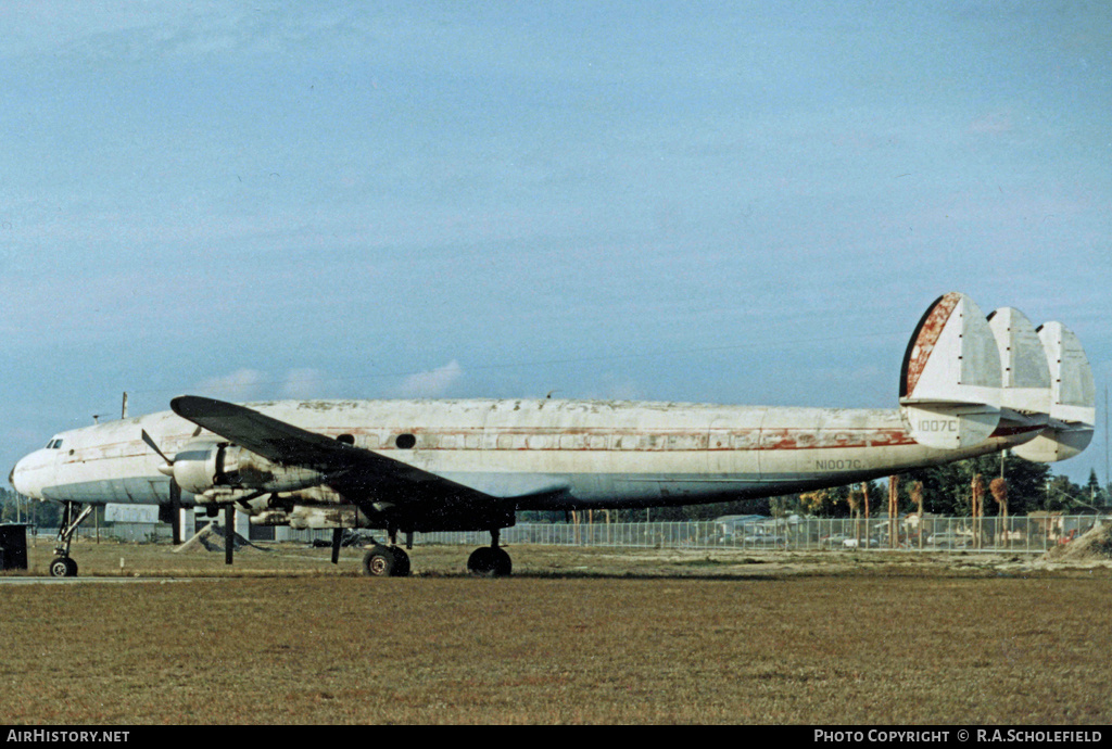 Aircraft Photo of N1007C | Lockheed L-1049H Super Constellation | AirHistory.net #13697