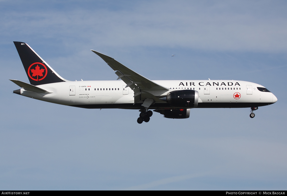 Aircraft Photo of C-GHPQ | Boeing 787-8 Dreamliner | Air Canada | AirHistory.net #13701