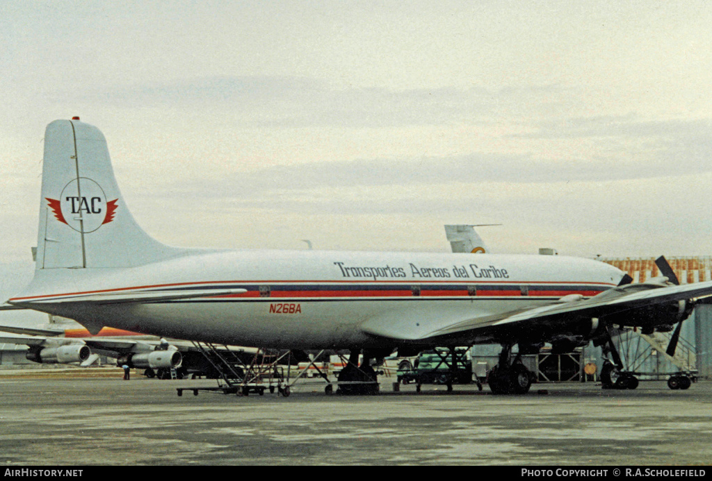 Aircraft Photo of N26BA | Douglas DC-6A | Transportes Aereos del Caribe | AirHistory.net #13708
