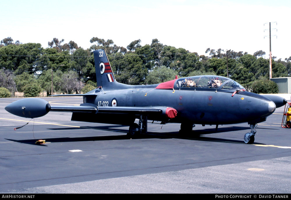 Aircraft Photo of A7-022 | Commonwealth CA-30 (MB-326H) | Australia - Air Force | AirHistory.net #13734