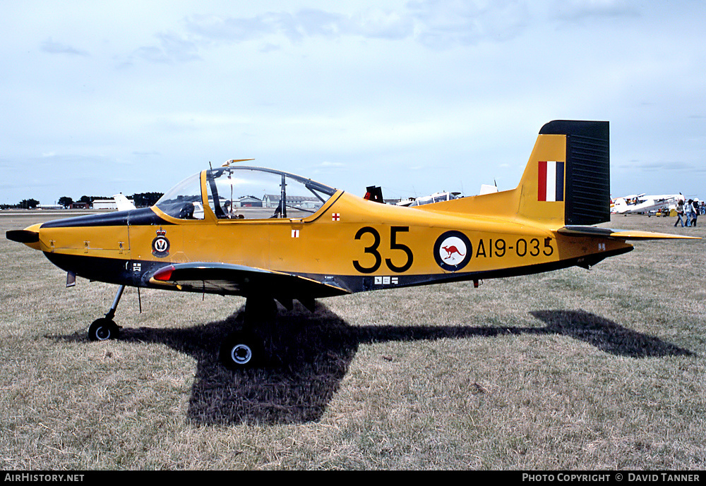 Aircraft Photo of A19-035 | New Zealand CT-4B Airtrainer | New Zealand - Air Force | AirHistory.net #13744