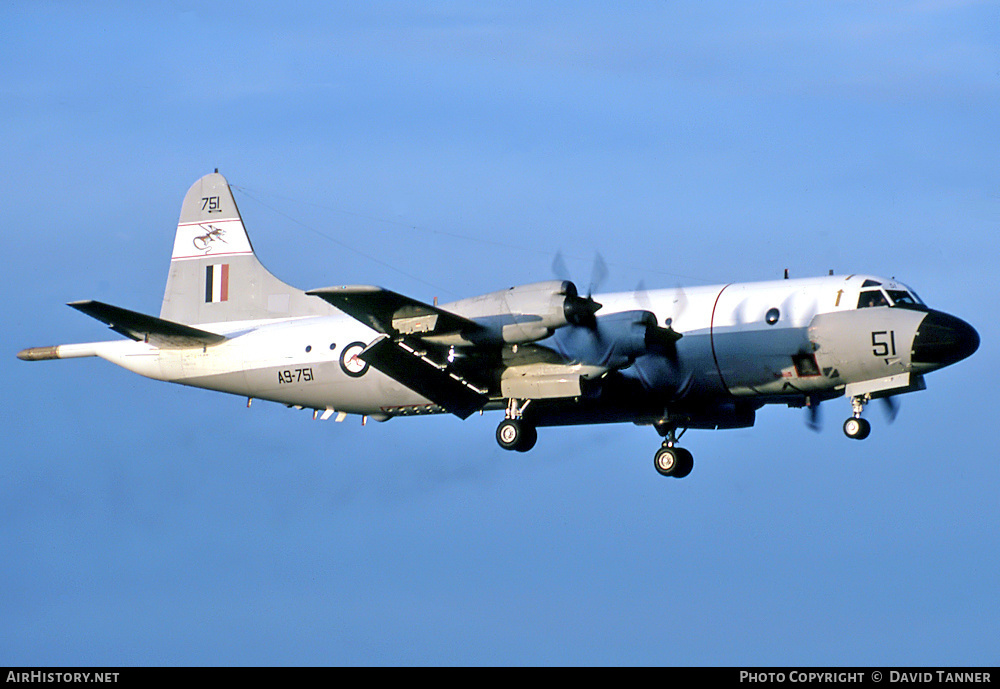 Aircraft Photo of A9-751 | Lockheed P-3C Orion | Australia - Air Force | AirHistory.net