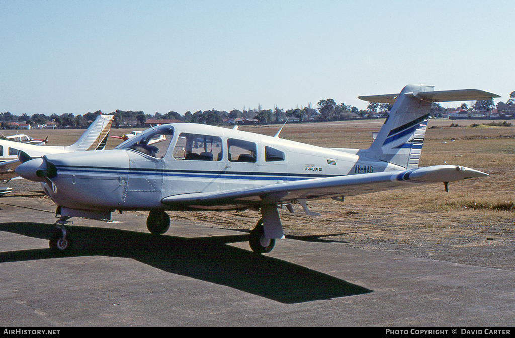 Aircraft Photo of VH-HAG | Piper PA-28RT-201 Arrow IV | AirHistory.net #13746