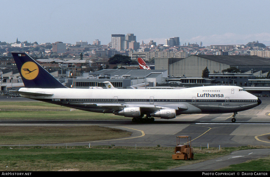 Aircraft Photo of D-ABYS | Boeing 747-230B | Lufthansa | AirHistory.net #13757