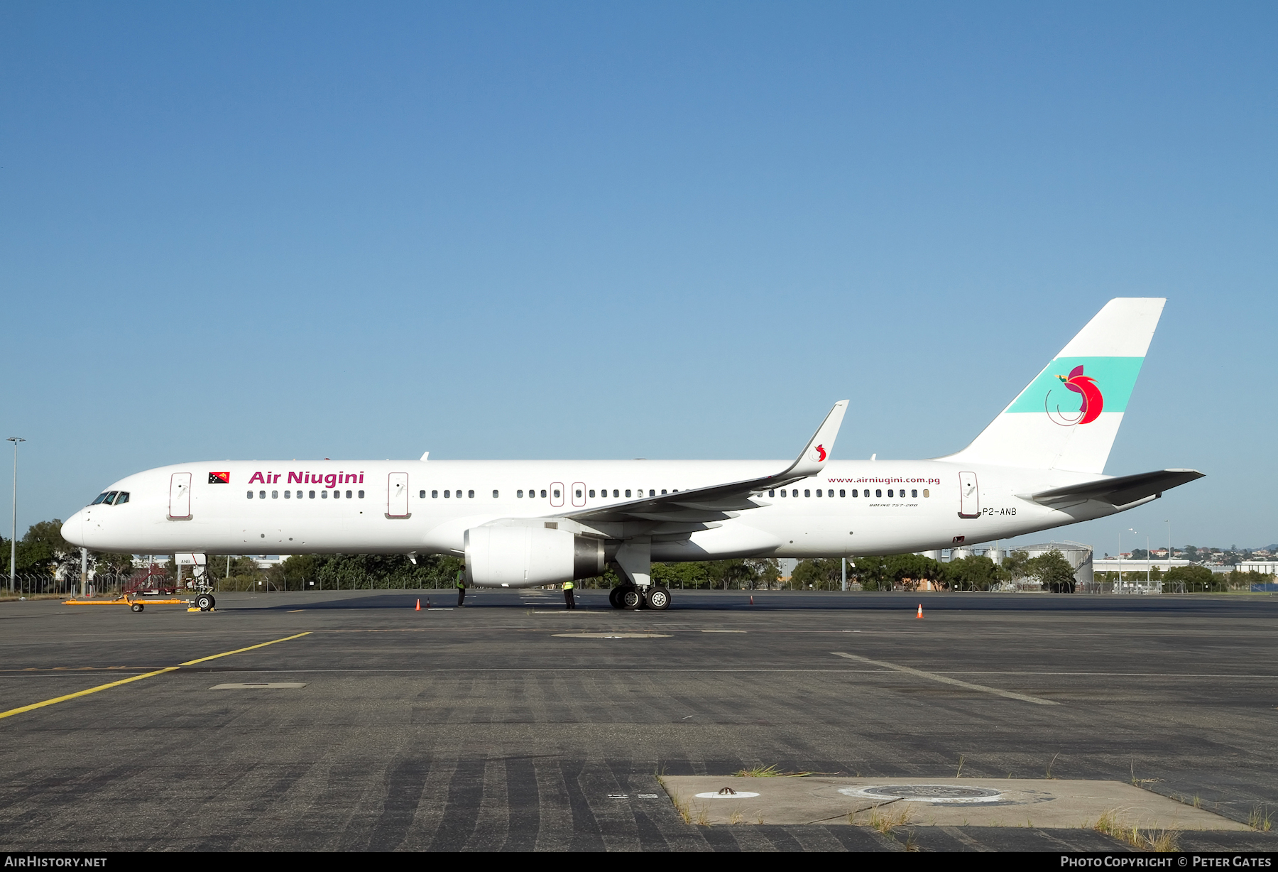 Aircraft Photo of P2-ANB | Boeing 757-256 | Air Niugini | AirHistory.net #13759