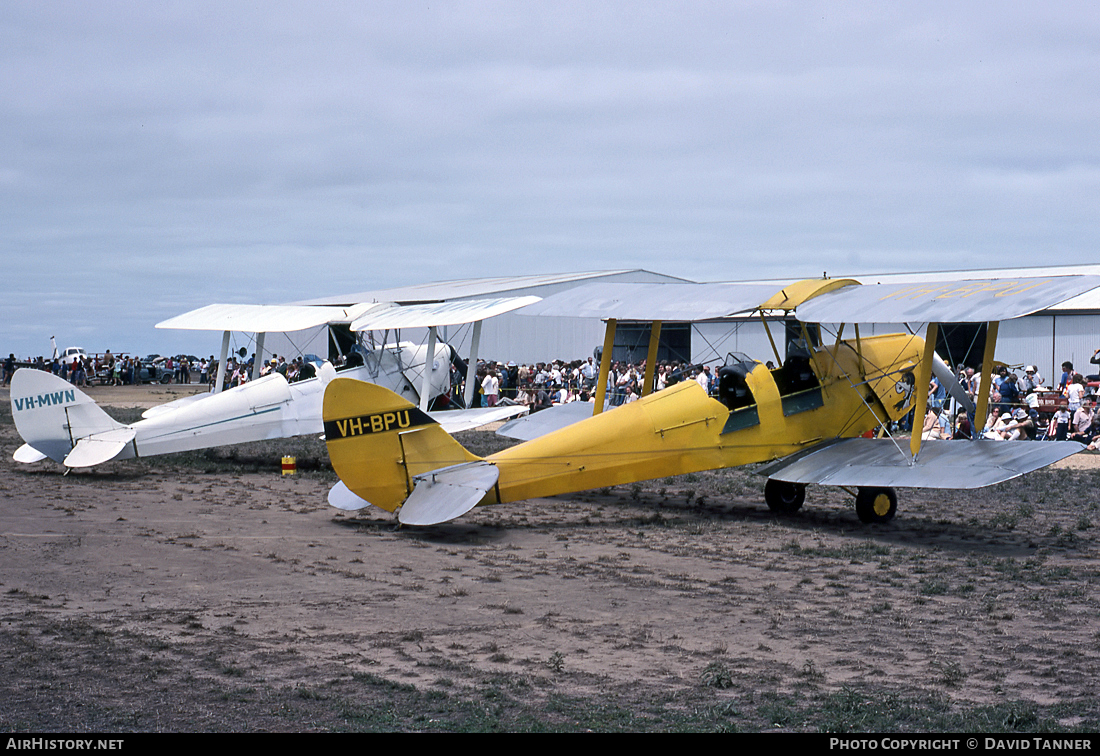 Aircraft Photo of VH-BPU | De Havilland D.H. 82A Tiger Moth | AirHistory.net #13760
