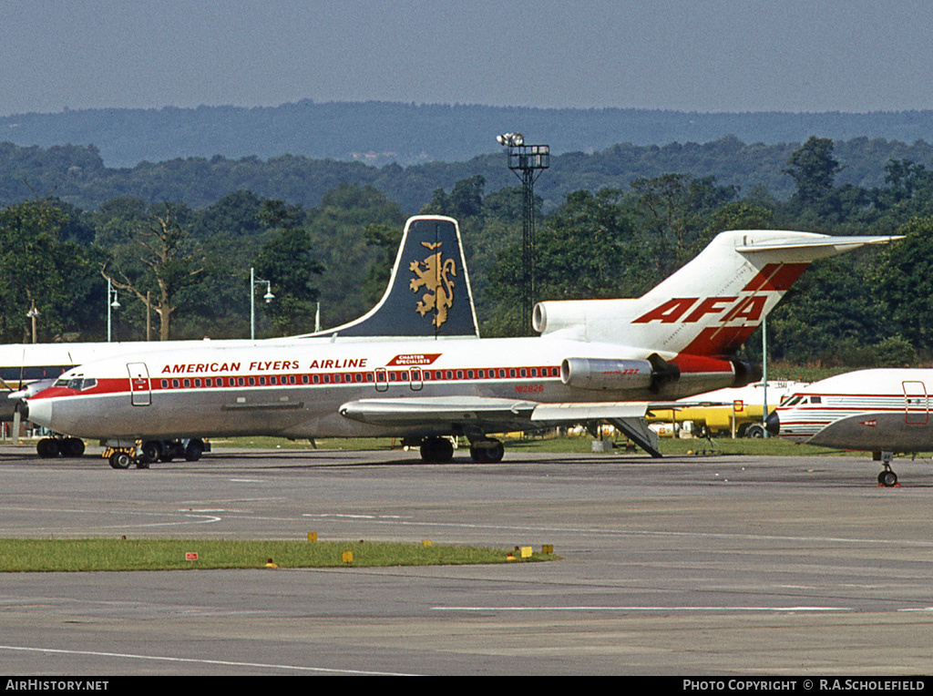 Aircraft Photo of N12826 | Boeing 727-185C | American Flyers Airline - AFA | AirHistory.net #13805