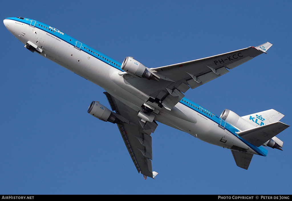 Aircraft Photo of PH-KCC | McDonnell Douglas MD-11 | KLM - Royal Dutch Airlines | AirHistory.net #13822