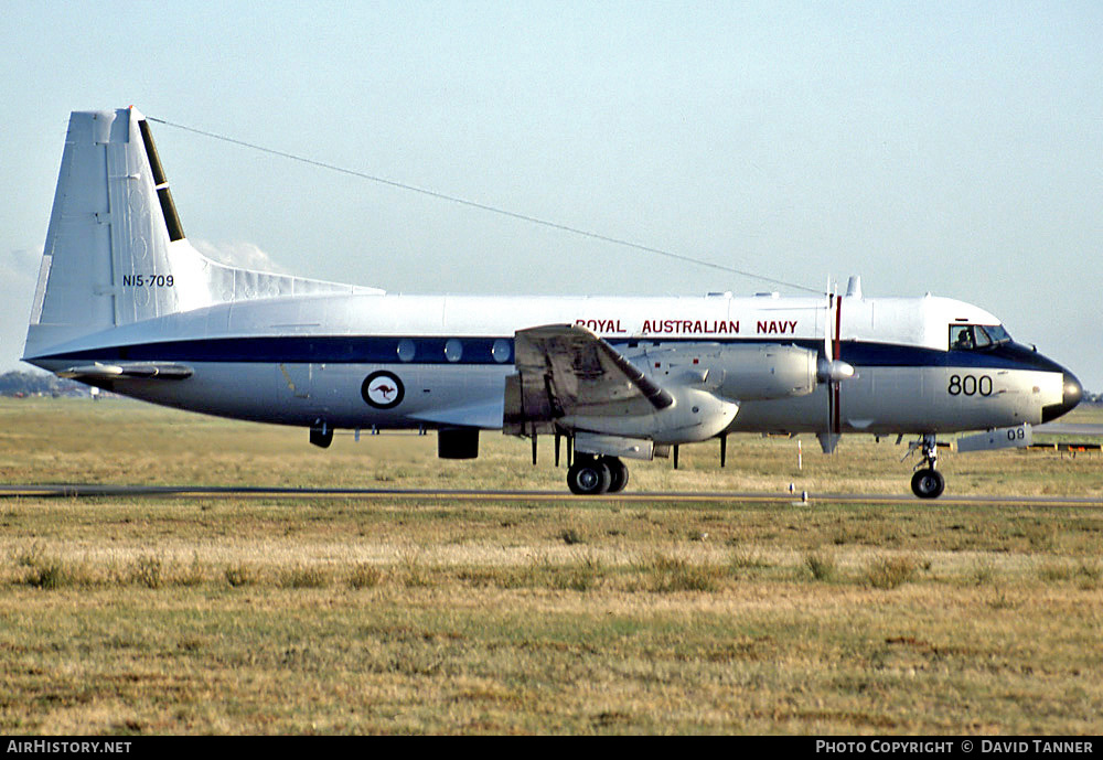 Aircraft Photo of N15-709 | Hawker Siddeley HS-748 Srs2/268 | Australia - Navy | AirHistory.net #13828