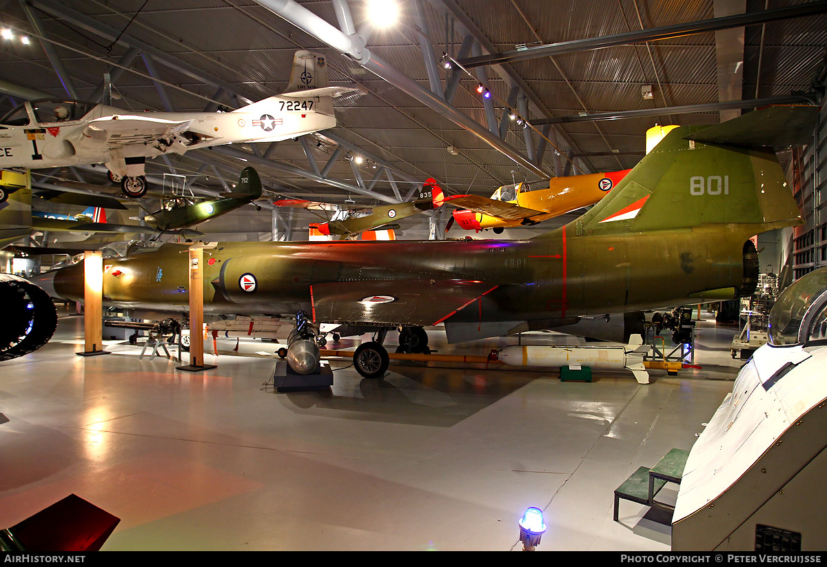 Aircraft Photo of 801 | Canadair CF-104 Starfighter | Norway - Air Force | AirHistory.net #13840