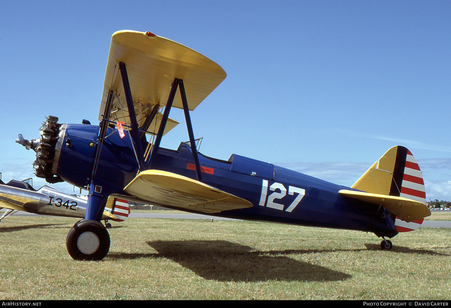 Aircraft Photo of VH-HCJ / 127 | Boeing N2S-5 Kaydet (A75N1) | USA - Air Force | AirHistory.net #13846