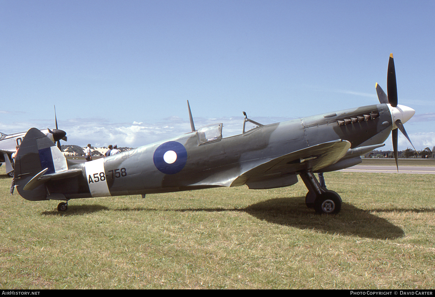 Aircraft Photo of VH-HET / A58-758 | Supermarine 359 Spitfire HF8C | Australia - Air Force | AirHistory.net #13851