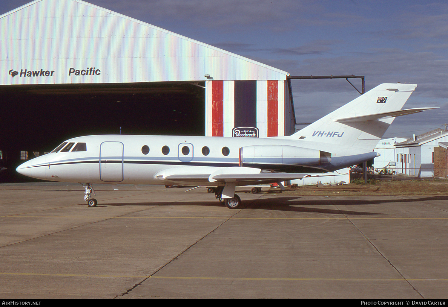 Aircraft Photo of VH-HFJ | Dassault Falcon 20E | AirHistory.net #13855