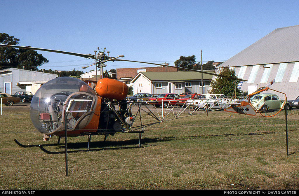 Aircraft Photo of VH-HHB | Bell 47G-3B-1 | AirHistory.net #13858