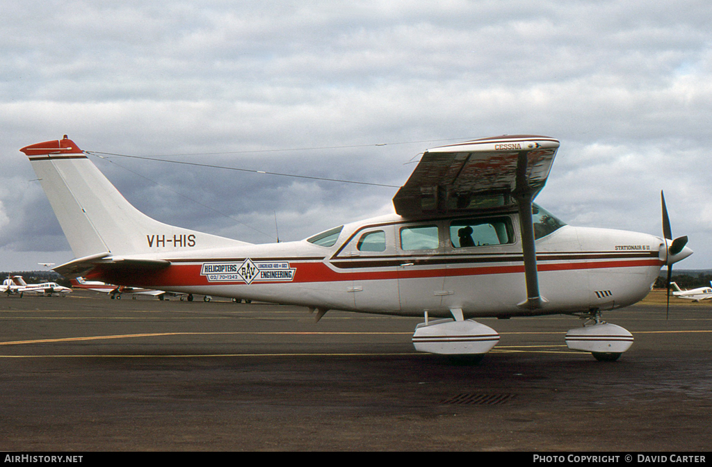 Aircraft Photo of VH-HIS | Cessna U206G Stationair 6 | RAV Helicopters Engineering | AirHistory.net #13863