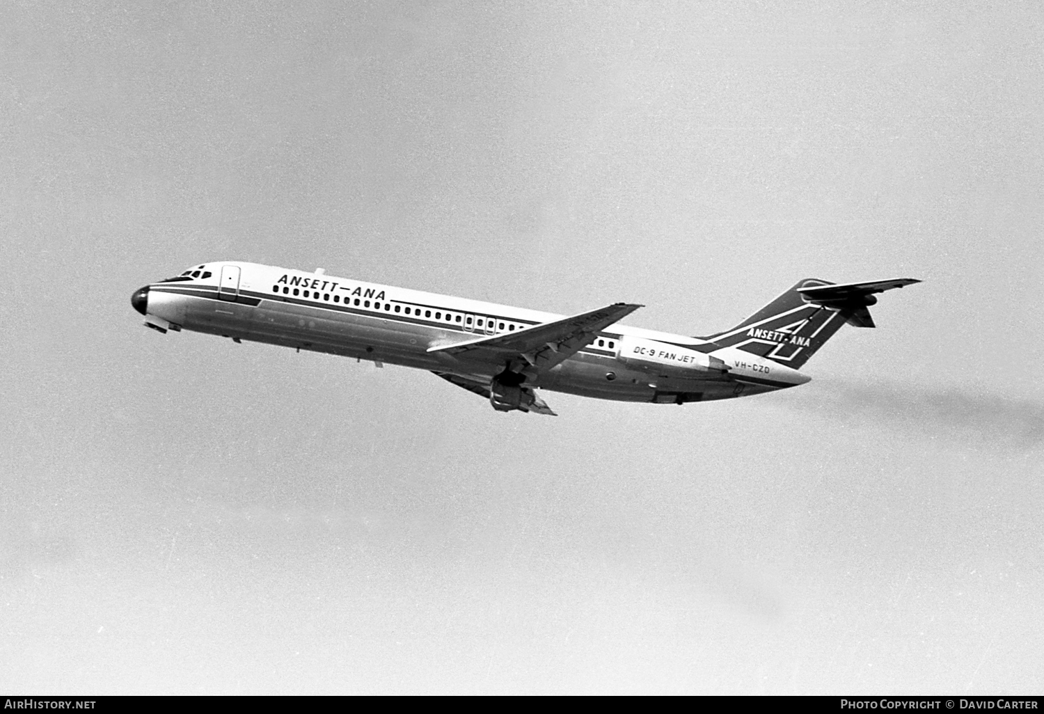 Aircraft Photo of VH-CZD | McDonnell Douglas DC-9-31 | Ansett - ANA | AirHistory.net #13868