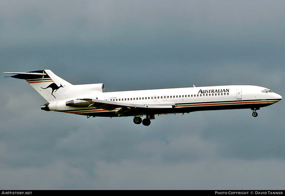 Aircraft Photo of VH-TBJ | Boeing 727-276/Adv | Australian Airlines | AirHistory.net #13874