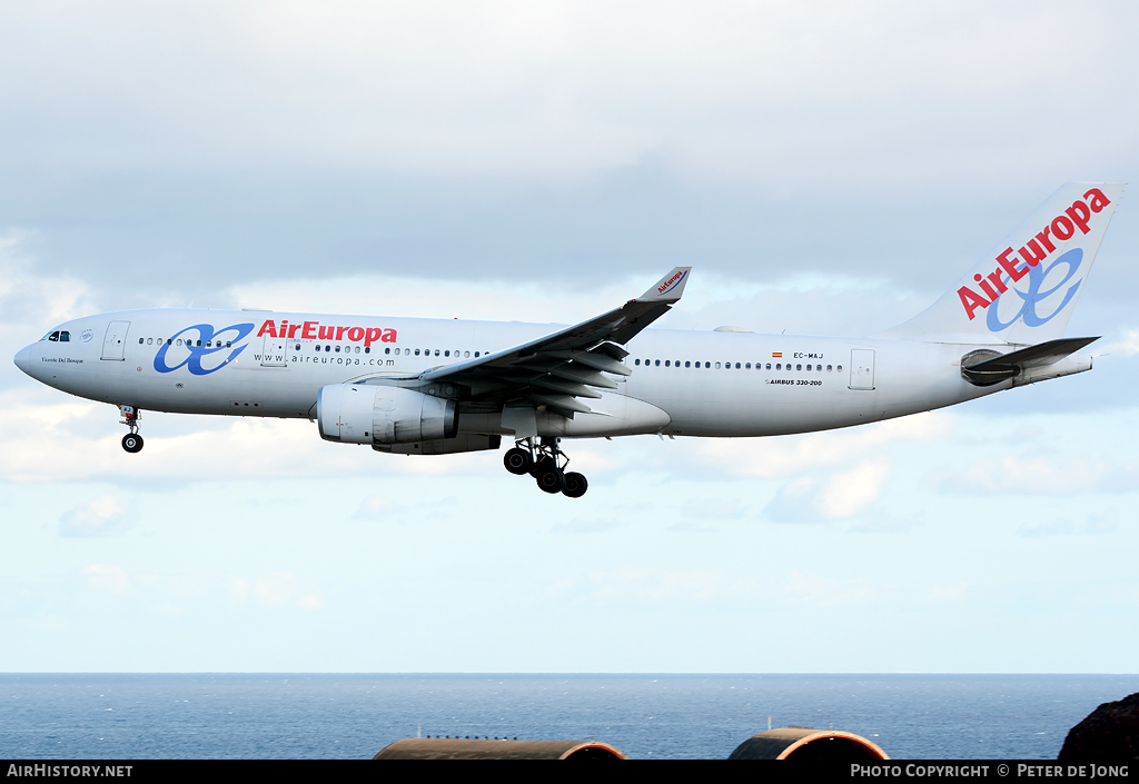 Aircraft Photo of EC-MAJ | Airbus A330-243 | Air Europa | AirHistory.net #13883