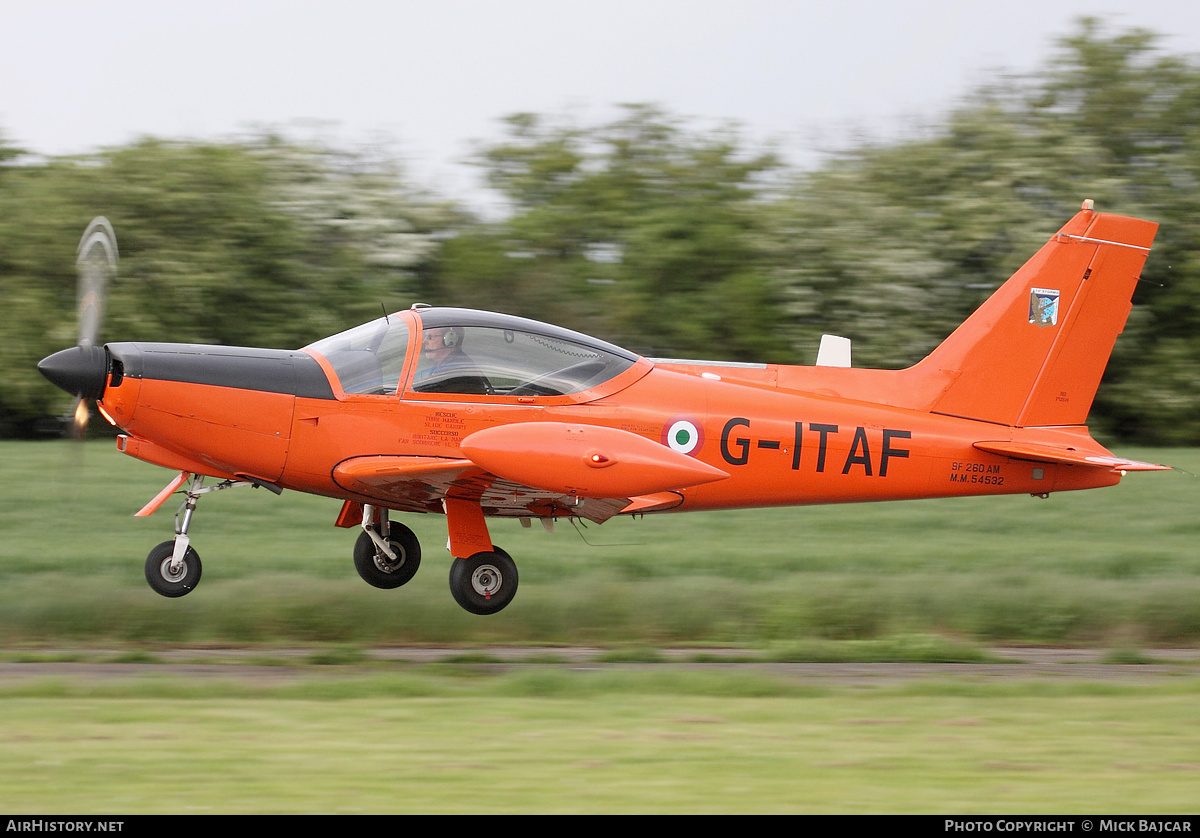 Aircraft Photo of G-ITAF / MM54532 | SIAI-Marchetti SF-260AM | Italy - Air Force | AirHistory.net #13906