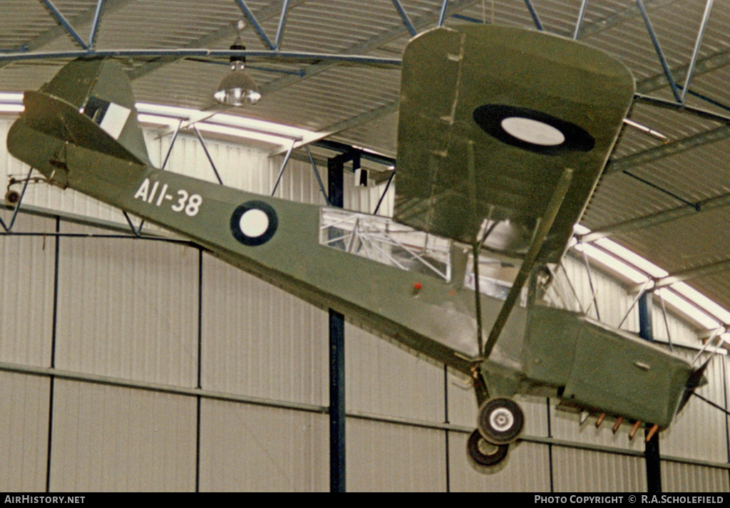 Aircraft Photo of VH-BED / A11-38 | Taylorcraft E Auster Mk3 | Australia - Air Force | AirHistory.net #13914