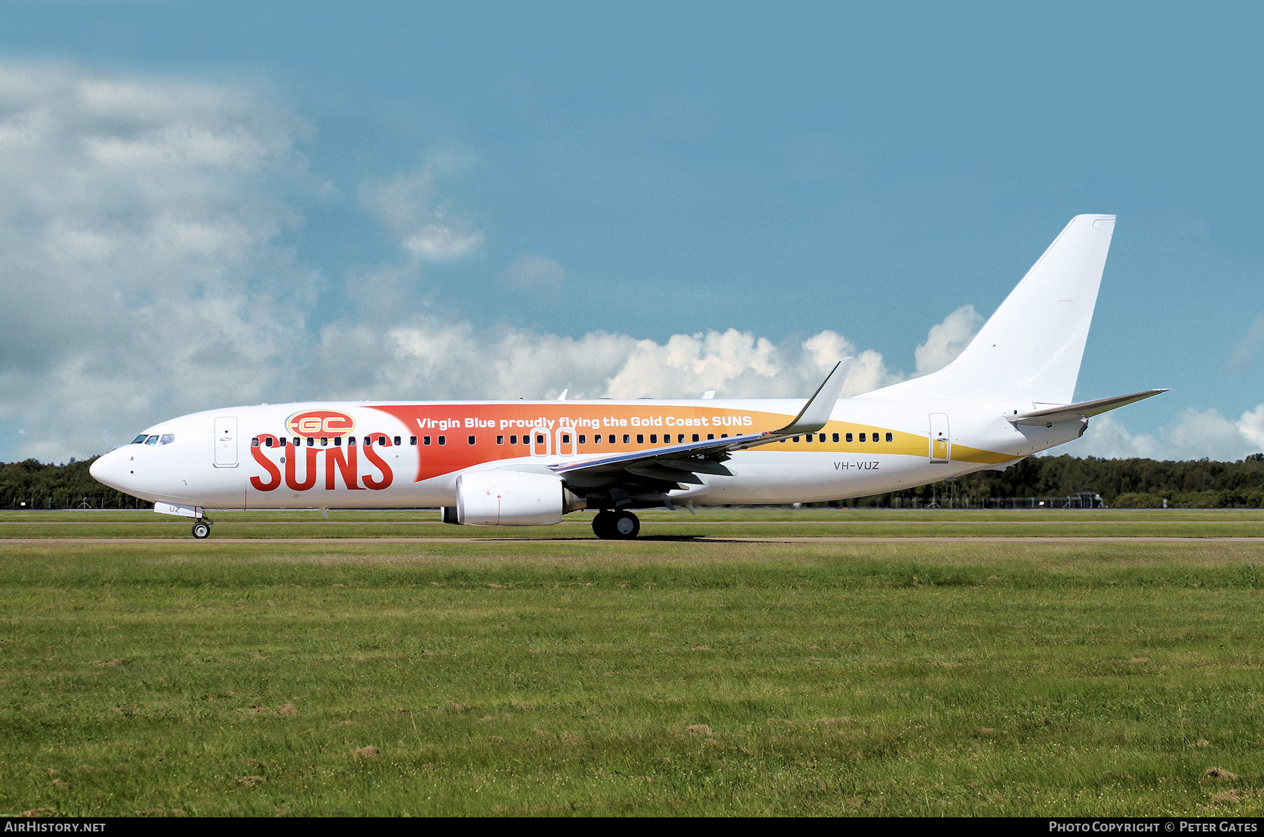 Aircraft Photo of VH-VUZ | Boeing 737-8FE | Virgin Blue Airlines | AirHistory.net #13920