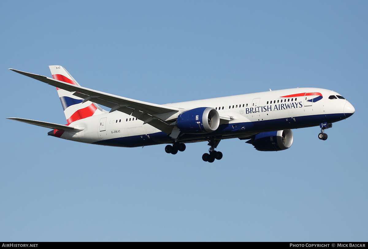Aircraft Photo of G-ZBJC | Boeing 787-8 Dreamliner | British Airways | AirHistory.net #13931