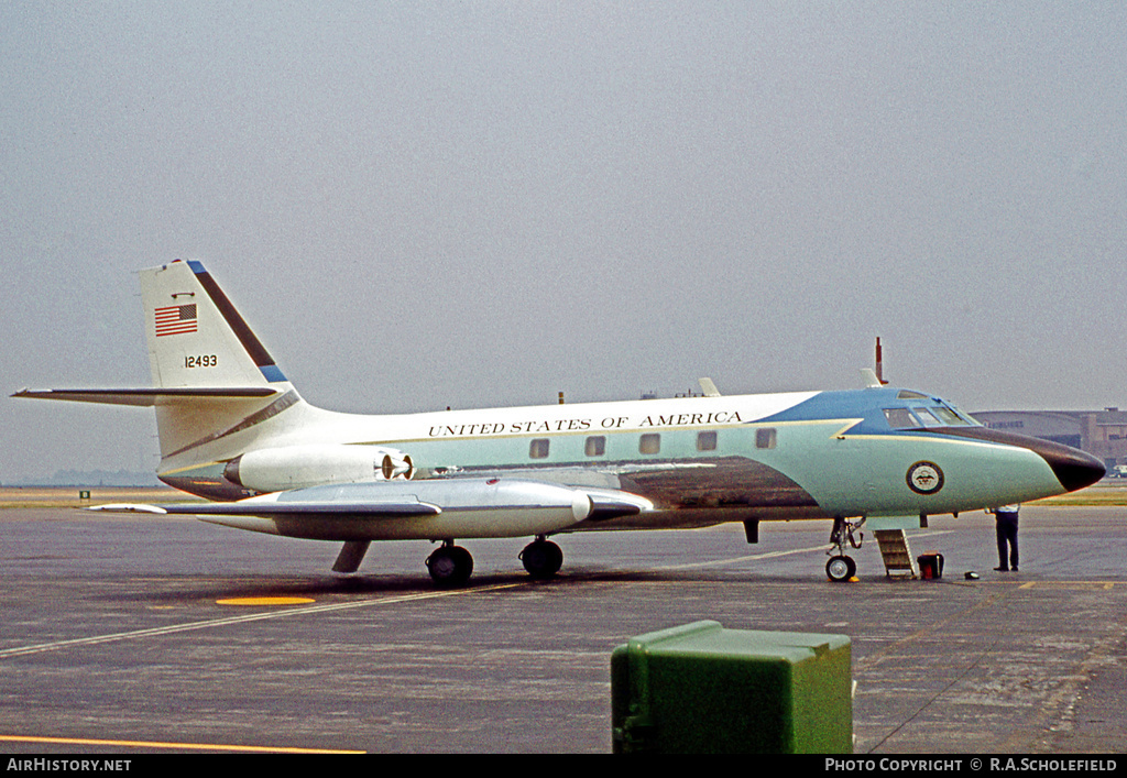 Aircraft Photo of 61-2493 / 12493 | Lockheed VC-140B JetStar | USA - Air Force | AirHistory.net #13938