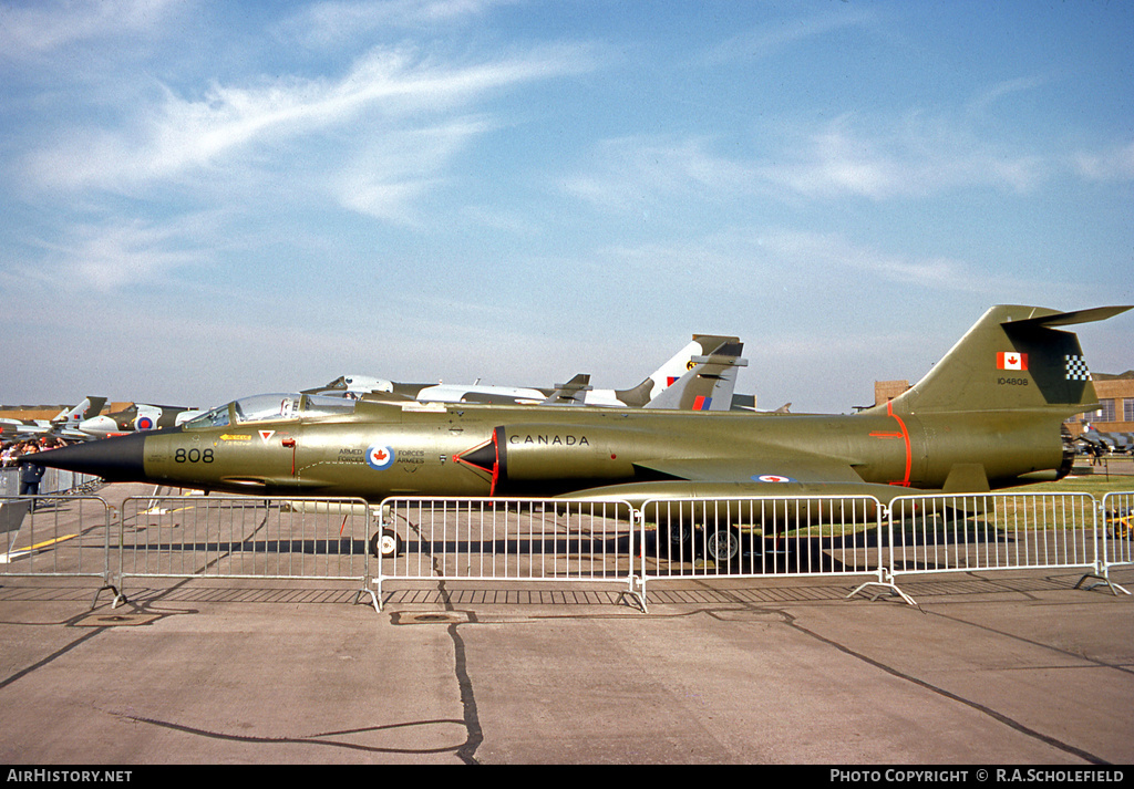 Aircraft Photo of 104808 | Canadair CF-104 Starfighter | Canada - Air Force | AirHistory.net #13939