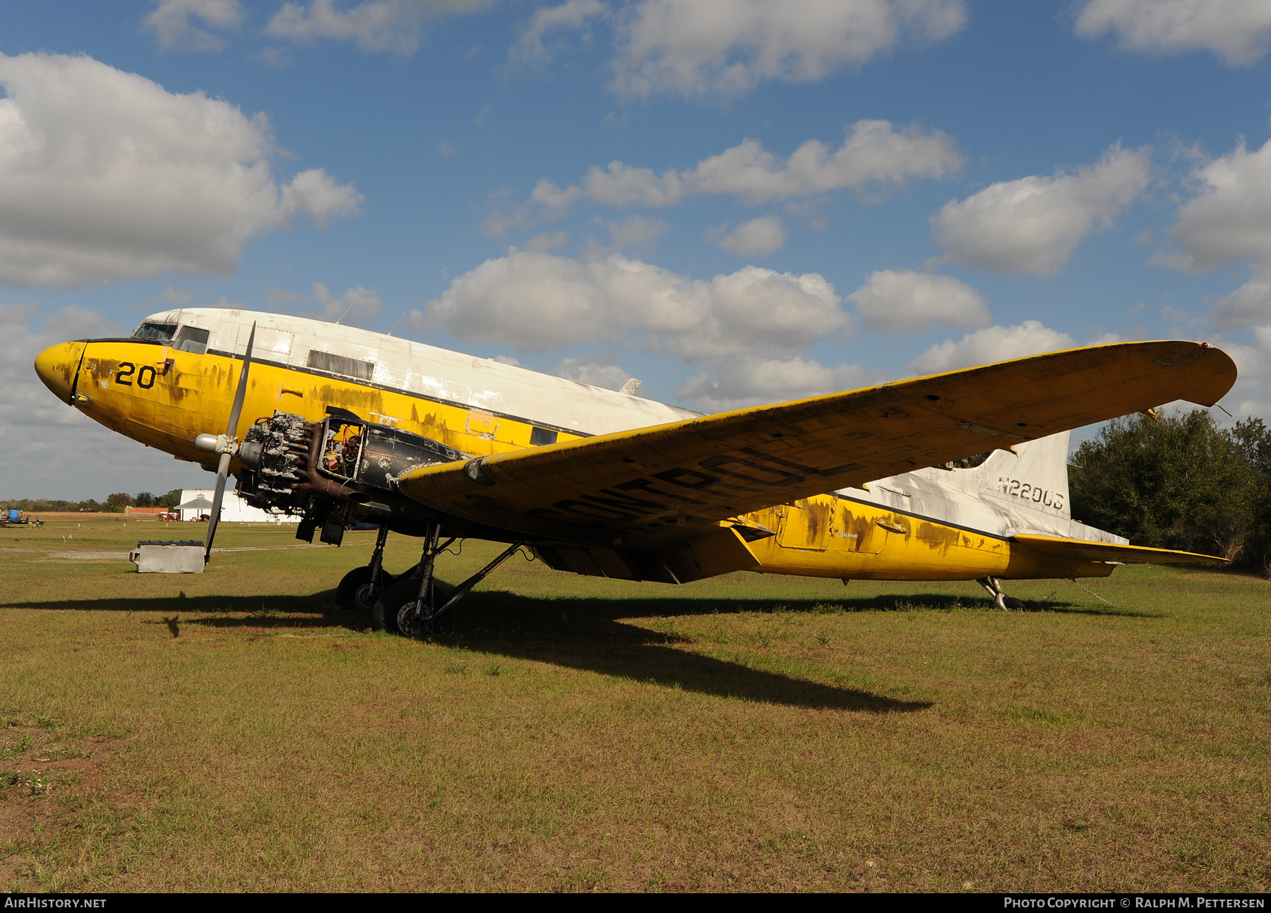 Aircraft Photo of N220GB | Douglas DC-3(C) | Monroe County Mosquito Control District - MCMCD | AirHistory.net #13946