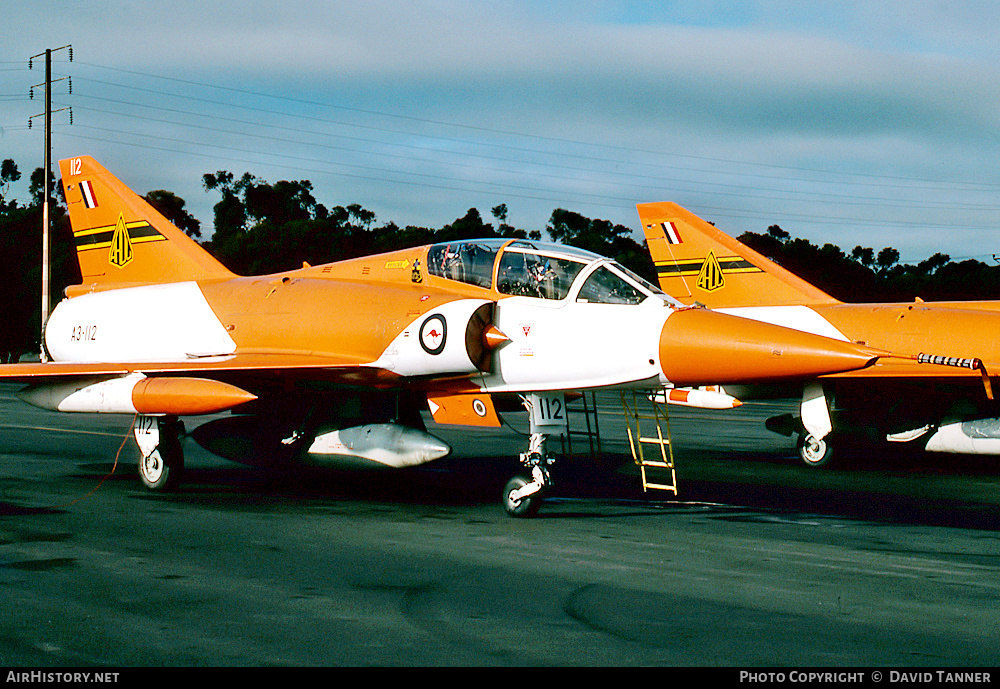 Aircraft Photo of A3-112 | Dassault Mirage IIID | Australia - Air Force | AirHistory.net #14000