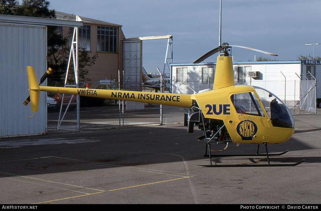 Aircraft Photo of VH-HTA | Robinson R-22 Alpha | Radio 2UE | AirHistory.net #14038