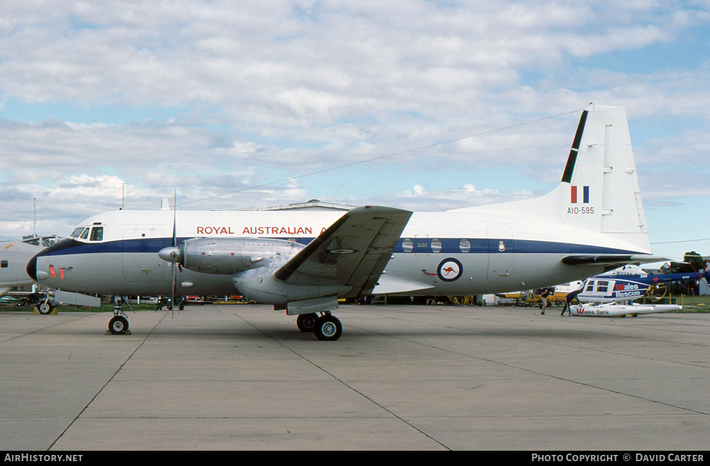 Aircraft Photo of A10-595 | Hawker Siddeley HS-748 Srs2/229 | Australia - Air Force | AirHistory.net #14044