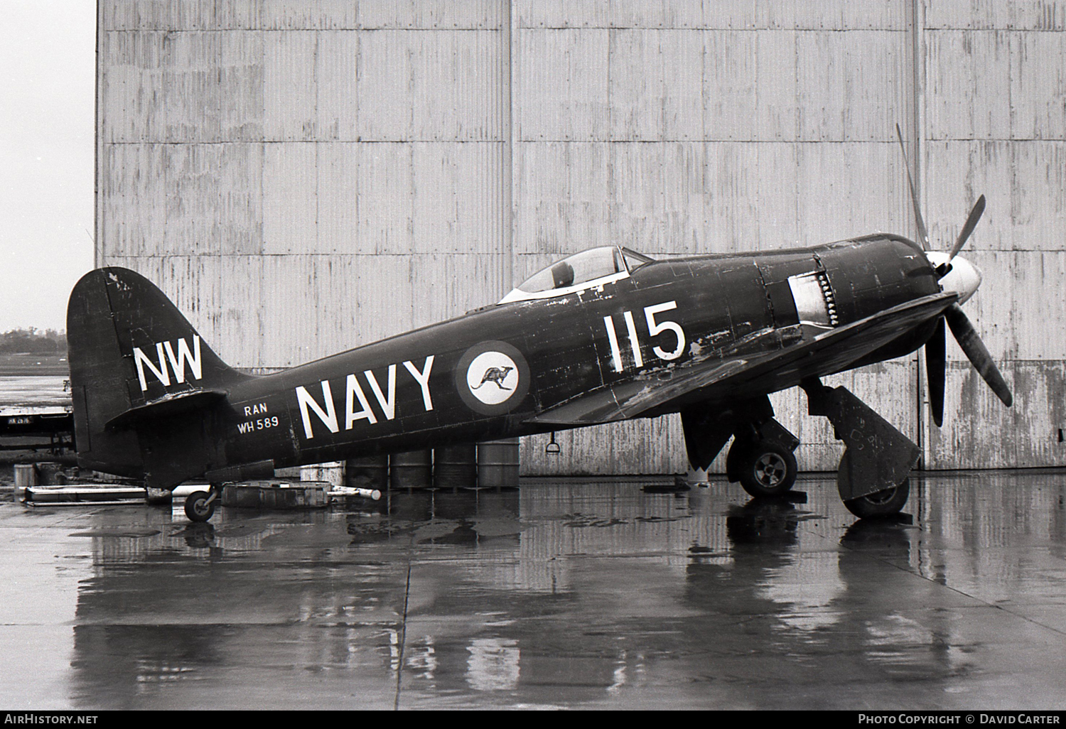 Aircraft Photo of WH589 | Hawker Sea Fury FB11 | Australia - Navy | AirHistory.net #14050